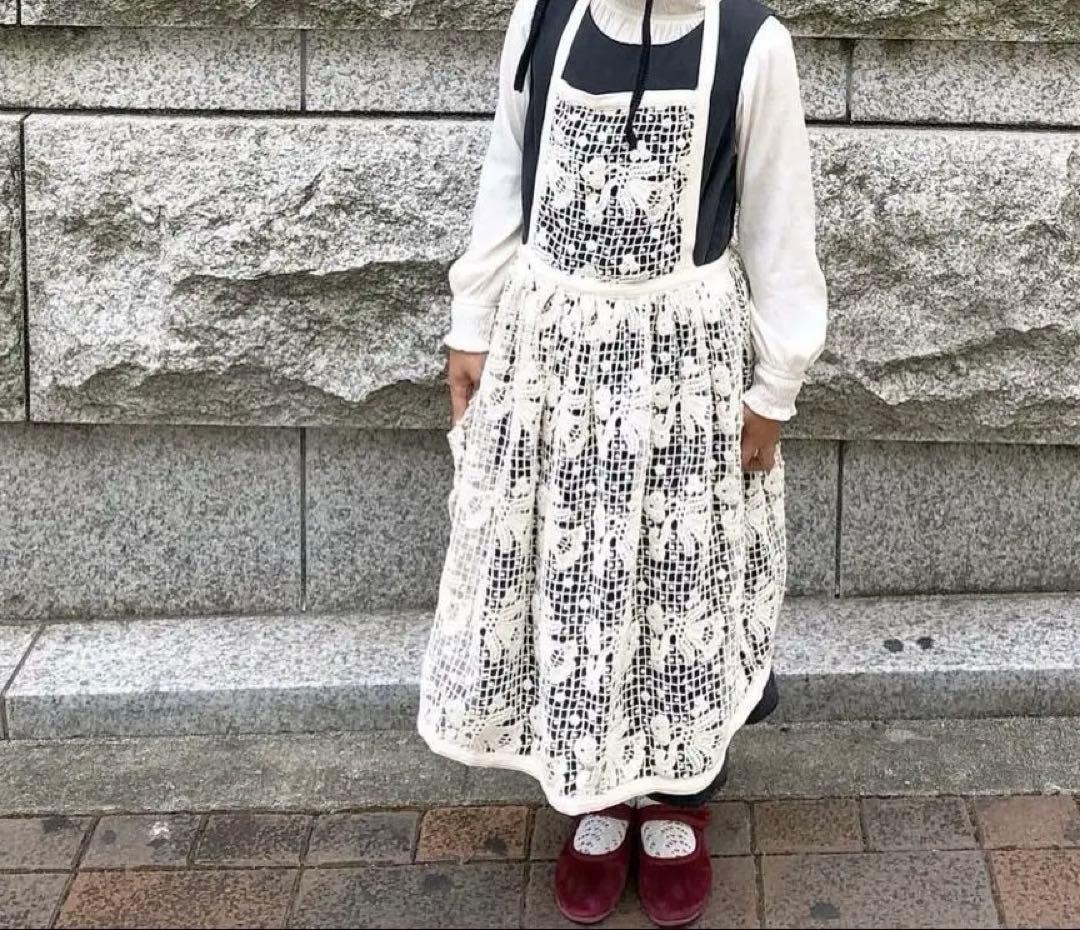 ワンピース LiiLU folk apron 6y