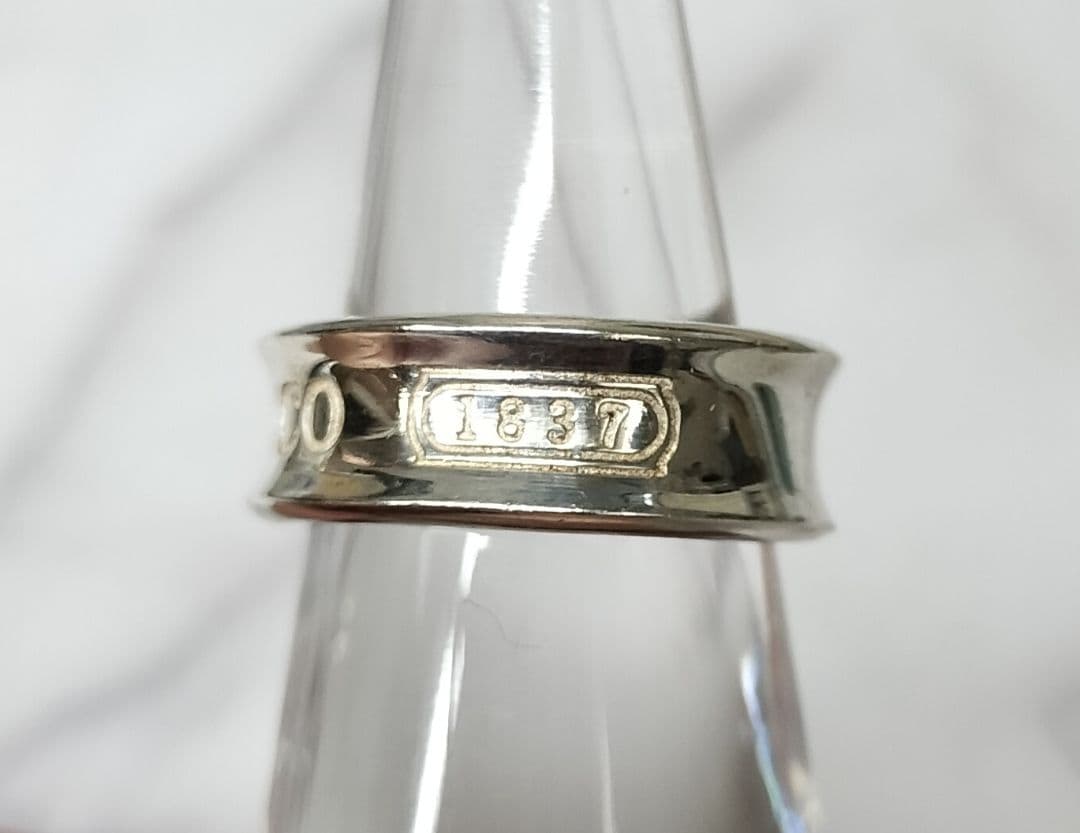 TIFFANY＆Co ティファニー ナローリング 1837 9号 925 y2k