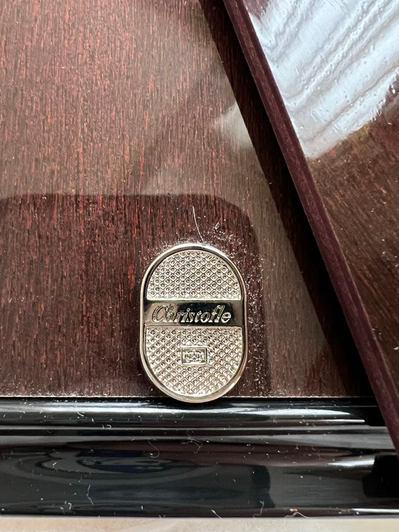 【新品未使用】クリストフル　フォトフレーム　　銀製　写真立て