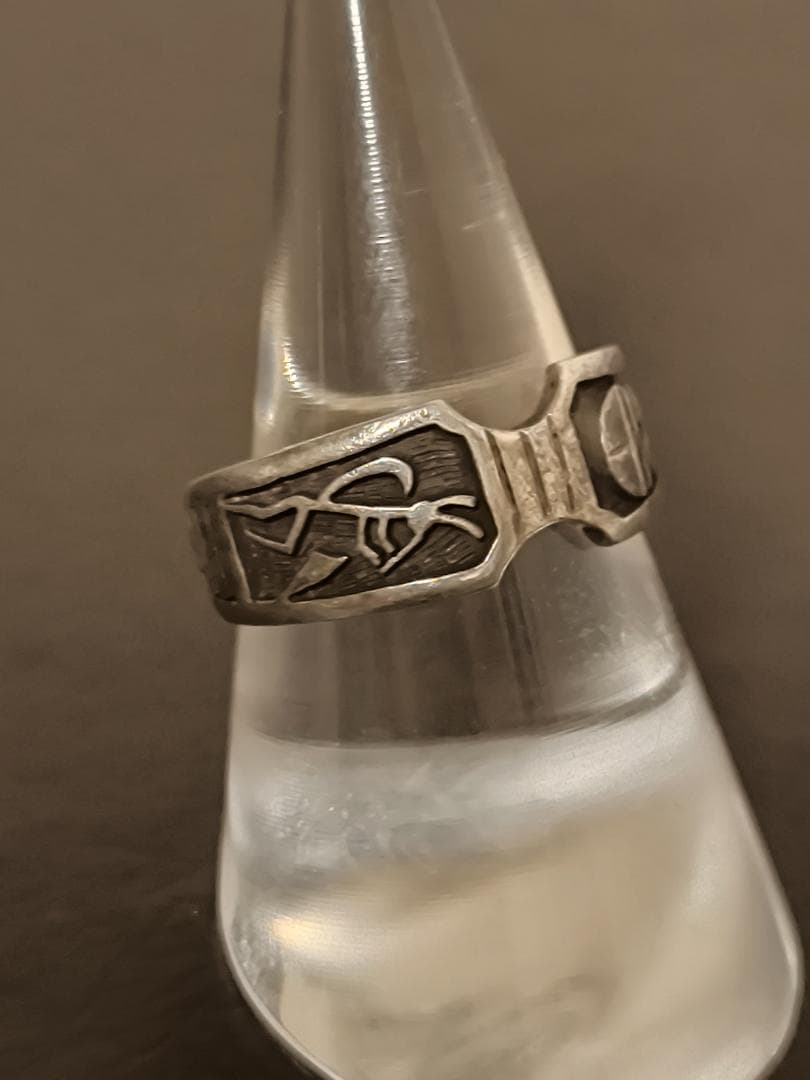 ホピ族 リング インディアンジュエリー スターリングシルバー sterling
