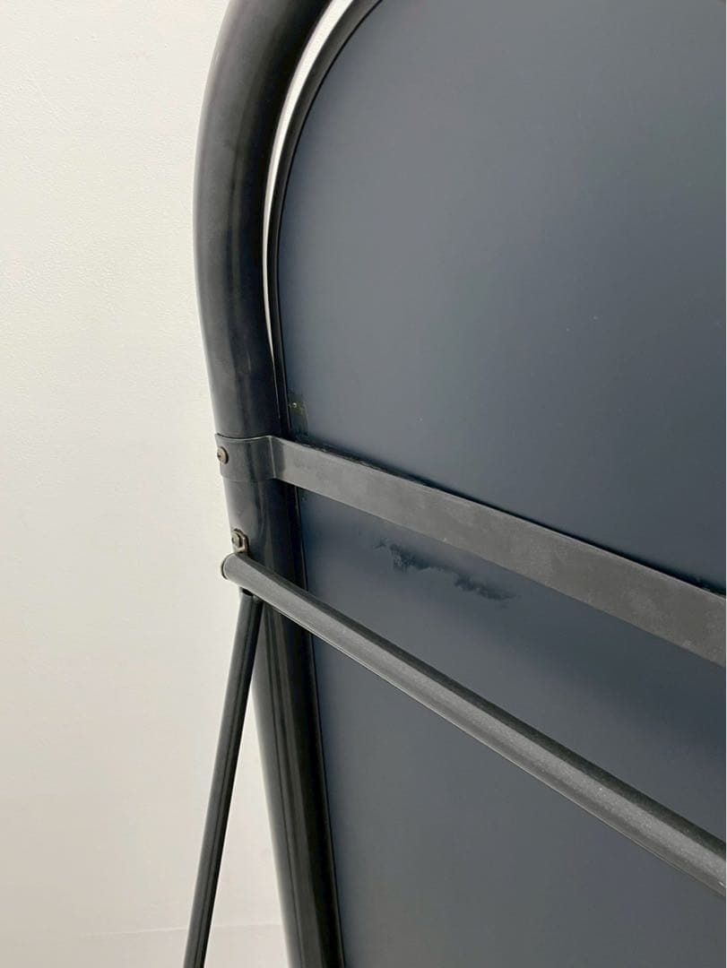 姿見 全身鏡 スタンドミラー アーチ型 ブラック モダン スタイリッシュ 什器