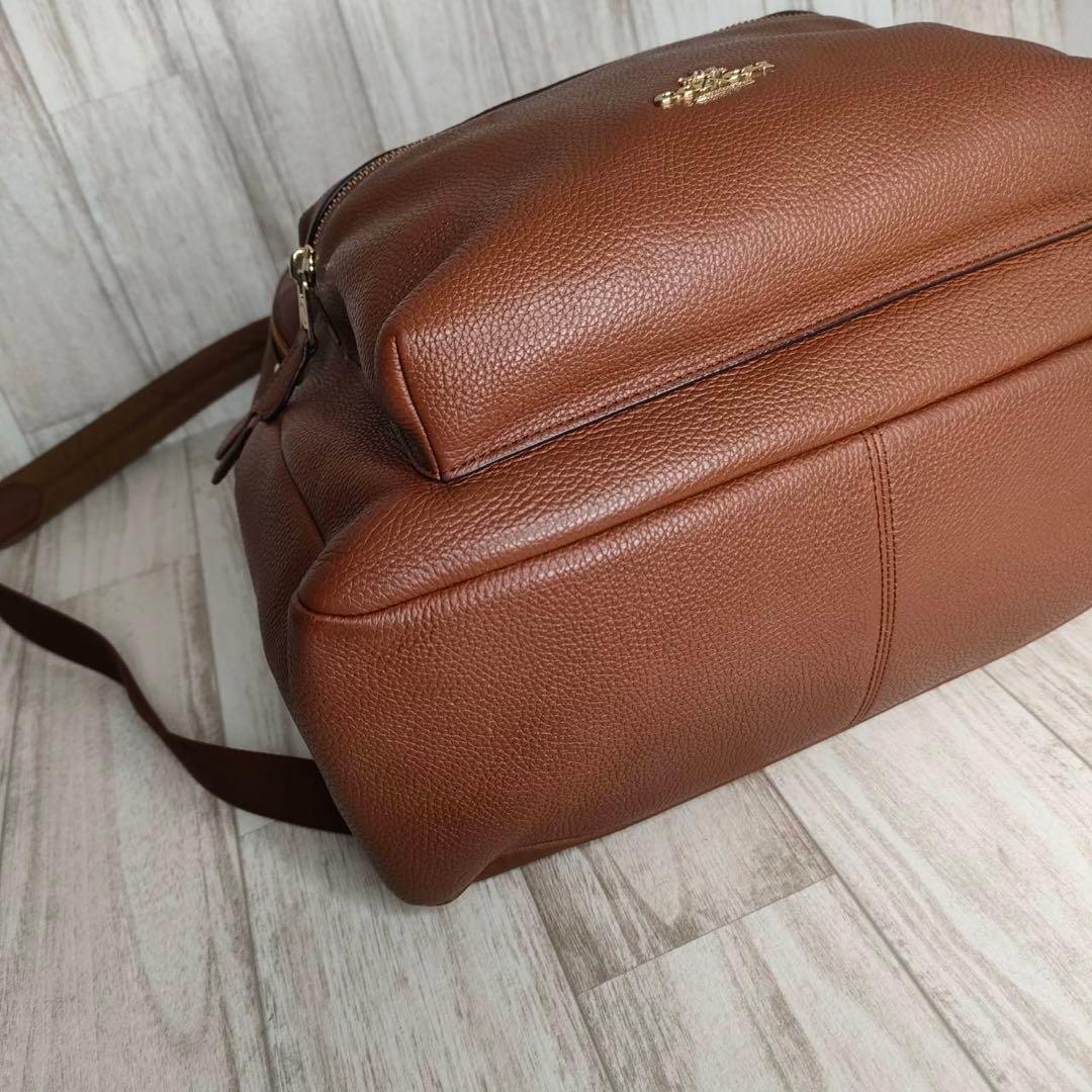 50 COACH コーチ　レザー　リュックサック　バッグパック