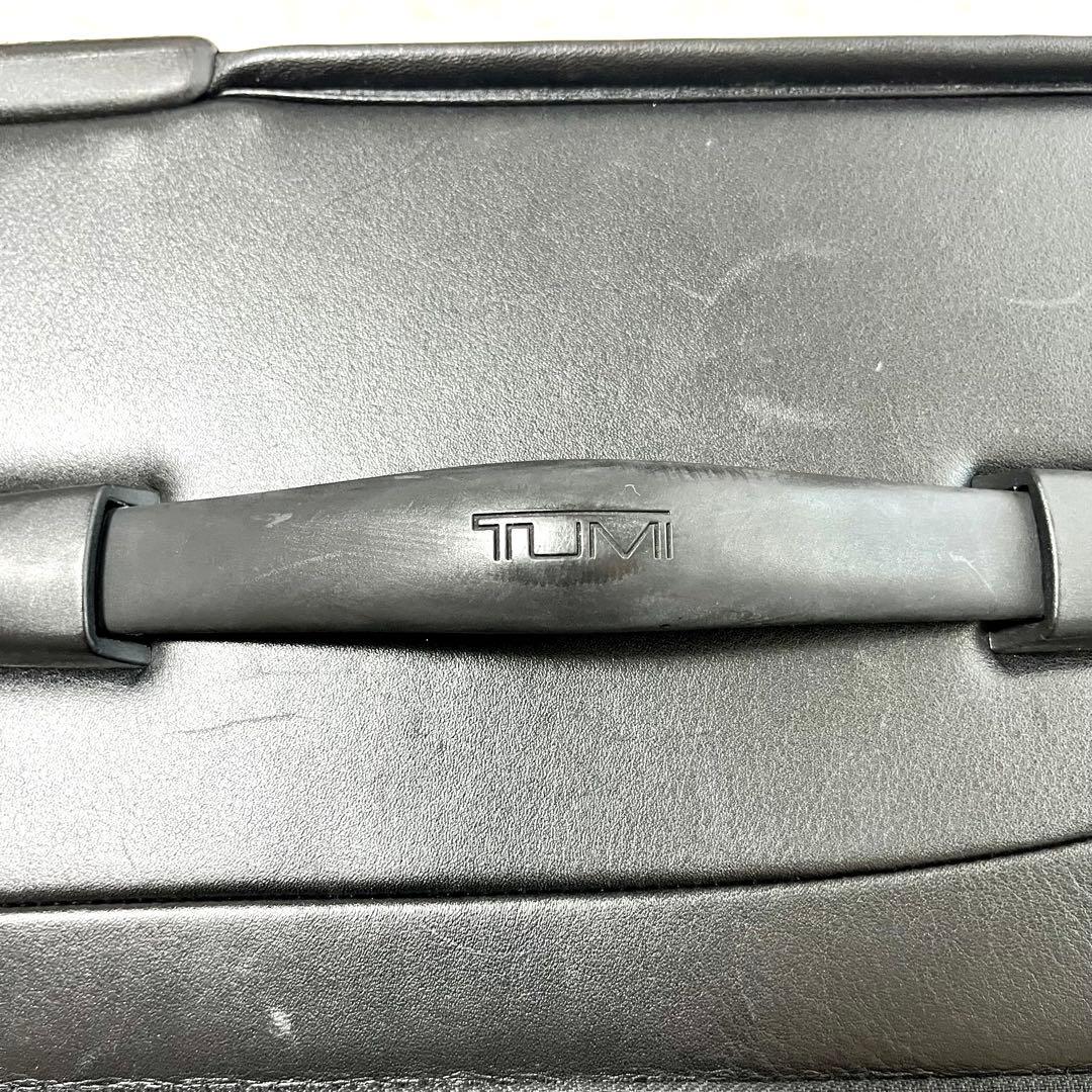 ✨超激レア✨TUMI レザーキャリーケース スーツケース 2輪 機内持ち込み