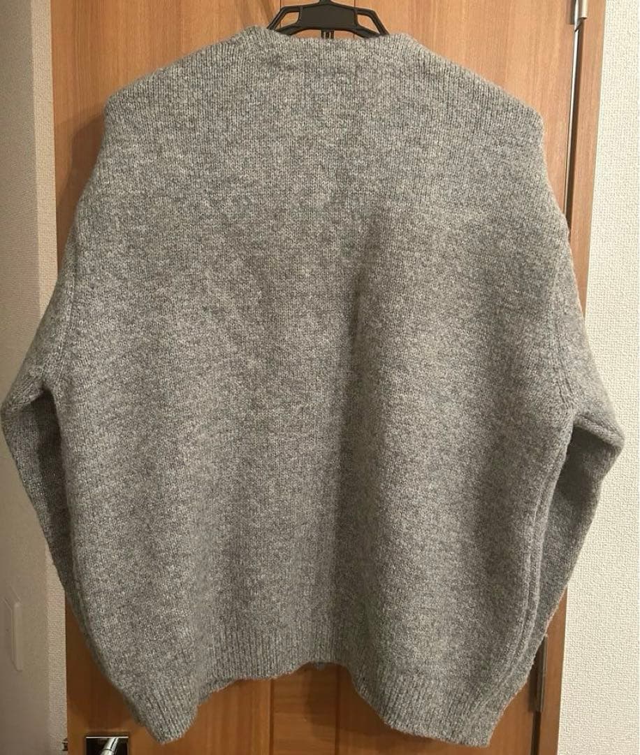 トップス LAPIIS KID MOHAIR GLITTER KNIT CARDIGAN