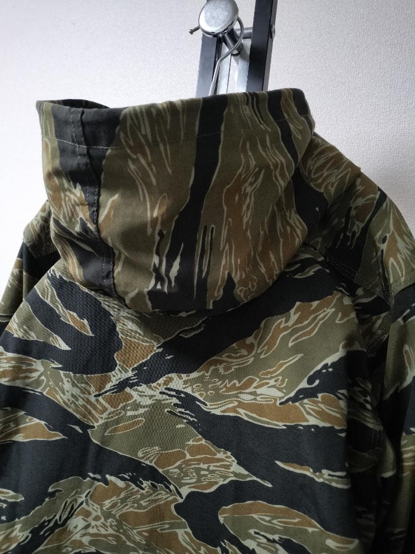 ササフラス/タイガーカモプルオーバーマウンテンジャケット/60・40クロス日本製