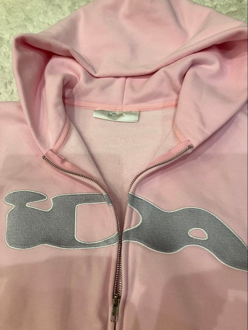 ida sply ジップパーカー　M size ピンク