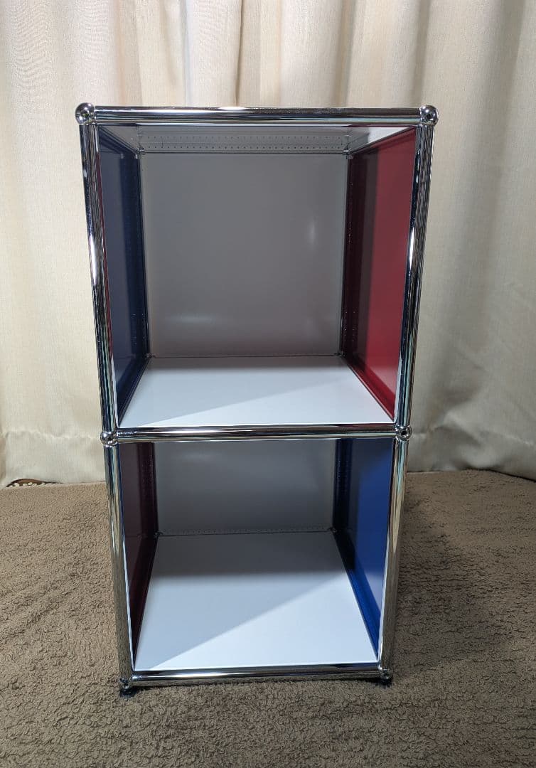 USMハラー　小型オープンシェルフ 1連2段仕様