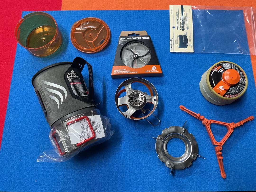 JETBOIL SOL入手困難希少品　新品付属品多数付きフルセット美品