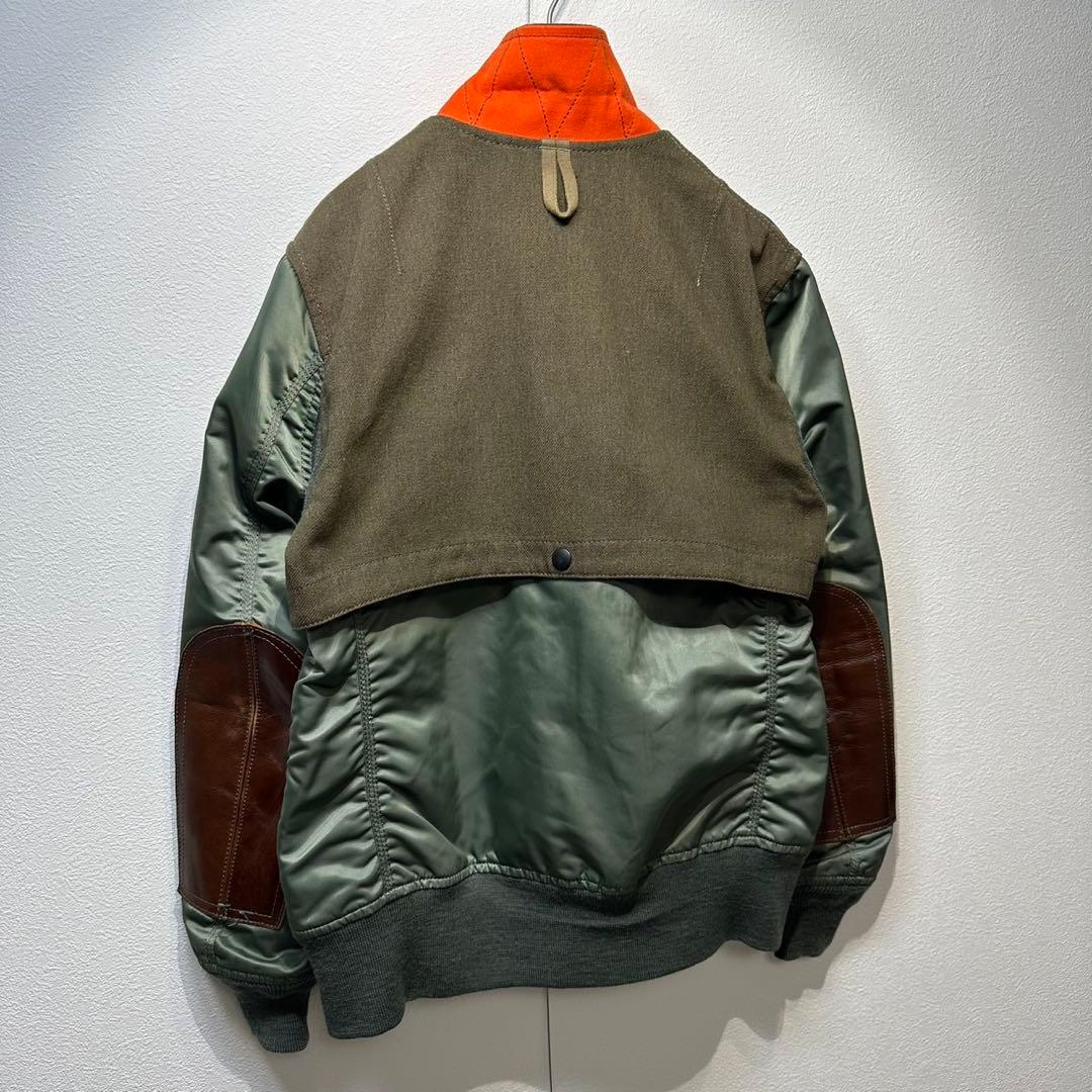 希少 10年製 アイ ジュンヤワタナベ コムデギャルソンマン フライトジャケット