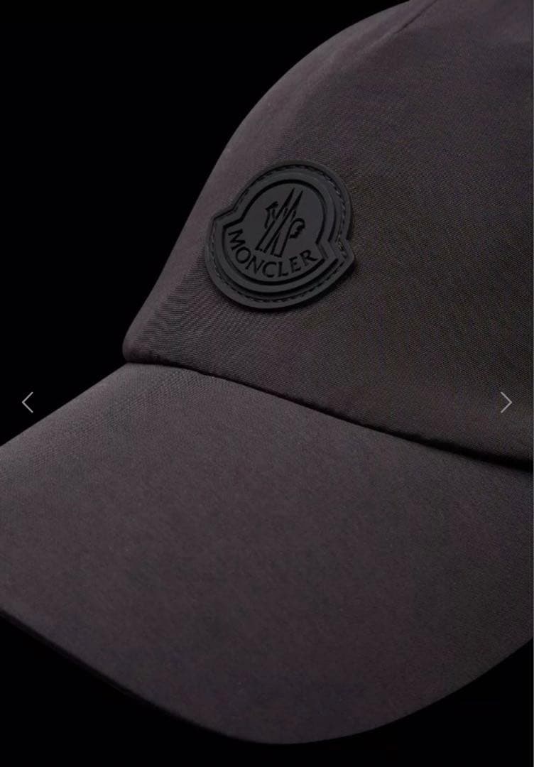 【正規品・美品】MONCLER モンクレール ベースボールキャップ Mサイズ