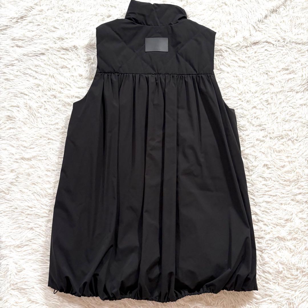 美品✨アドーア　キルティングコンビショートビーバー コート　3way ブラック