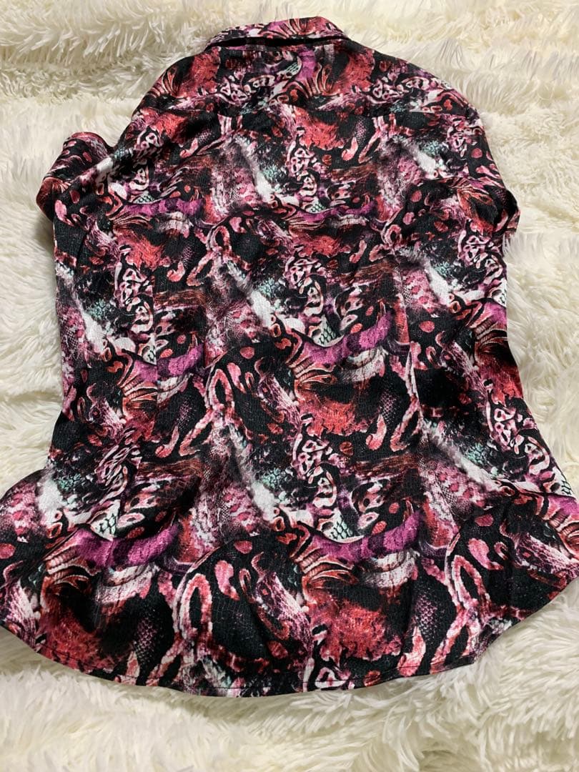 トルネードマート 柄シャツ パイソン XXLサイズ