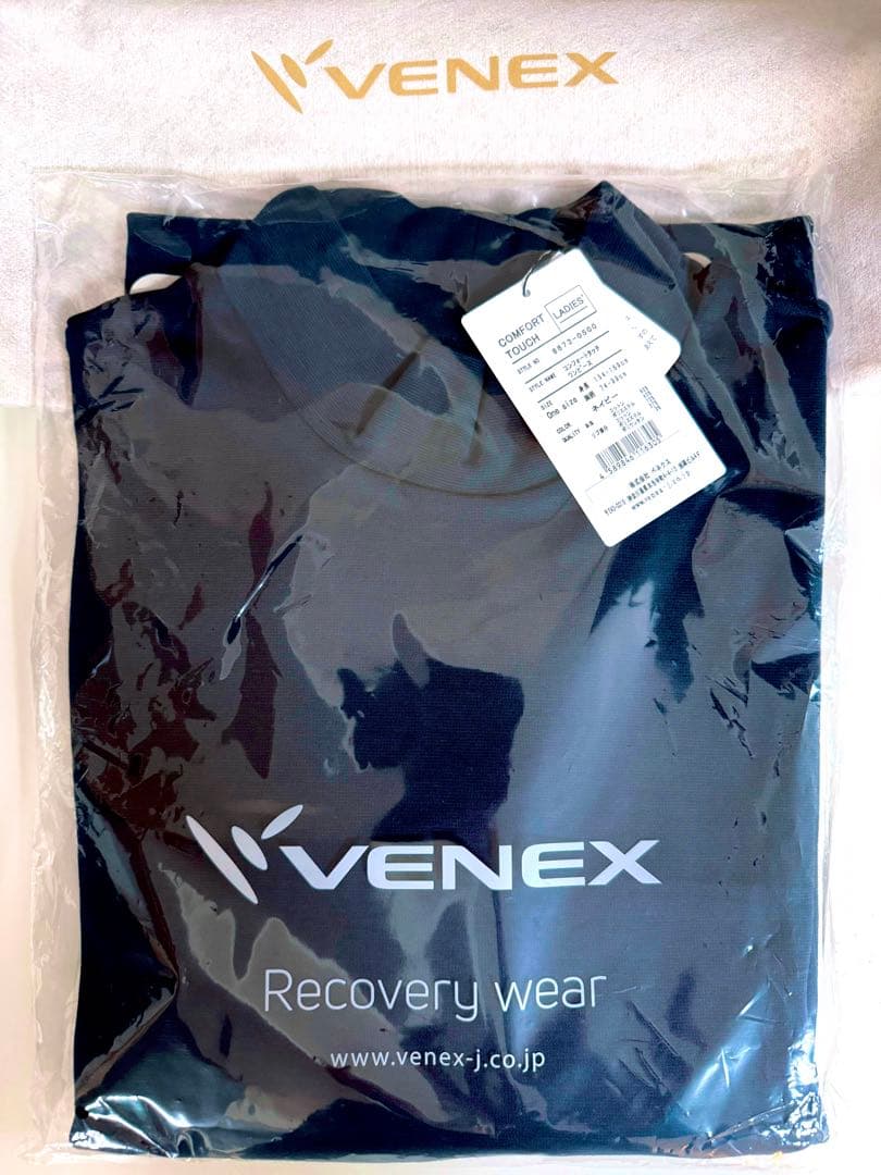 VENEX コンフォートタッチ ワンピース ネイビー