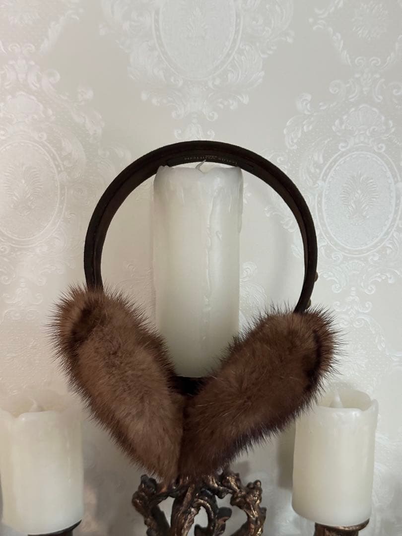 I　ルイヴィトン　LOUIS VUITTON ミンク　イヤーマフ