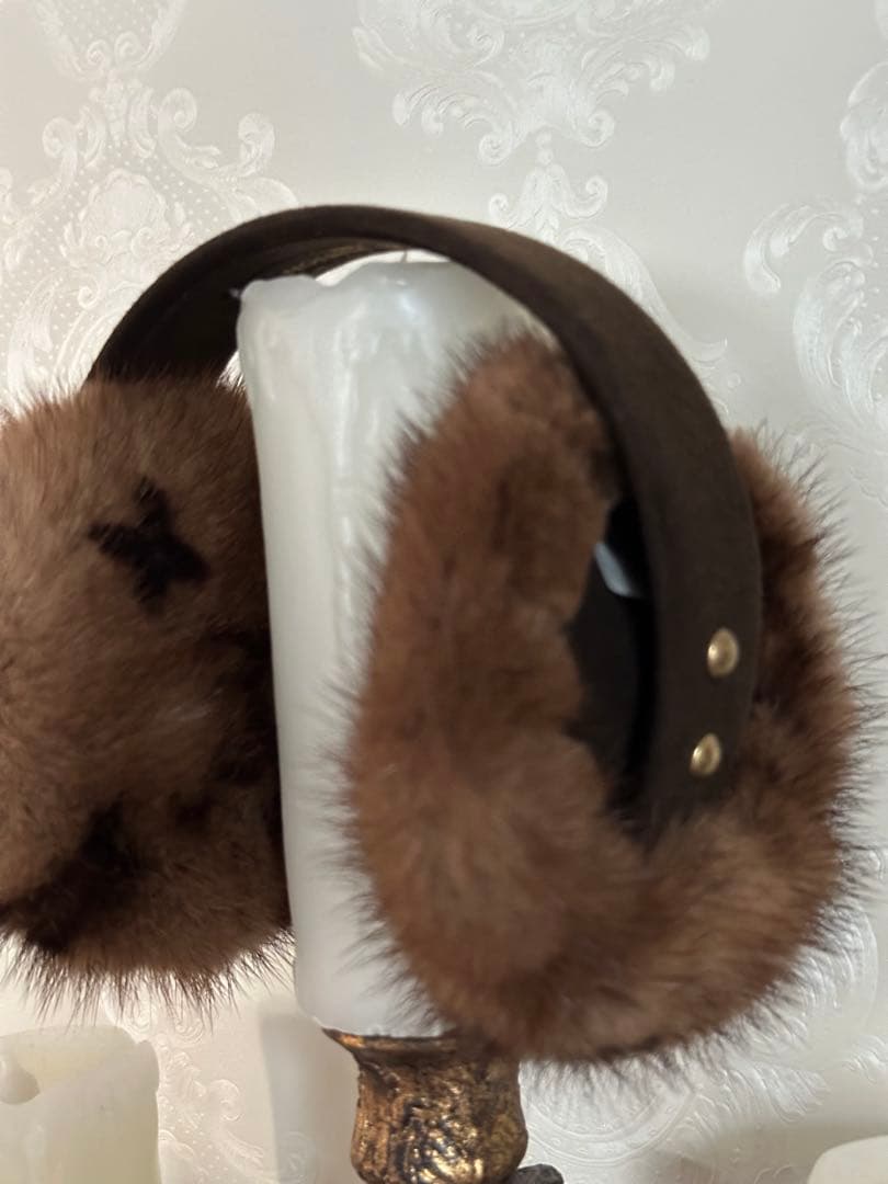 I　ルイヴィトン　LOUIS VUITTON ミンク　イヤーマフ