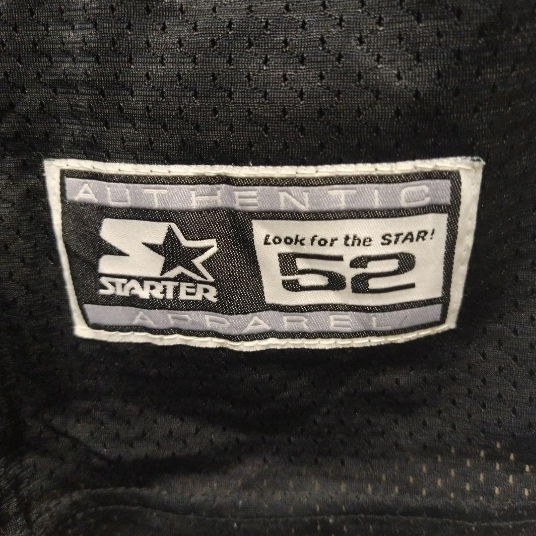 ビンテージ　激レア　STARTER アメリカンフットボールシャツ 36 黒 XL