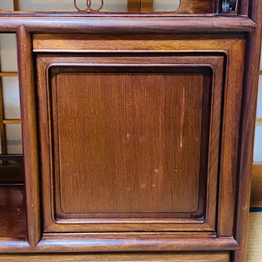 茶箪笥 飾り棚 和箪笥 飾り台 茶棚 古道具 古民具 昭和レトロ アンティーク