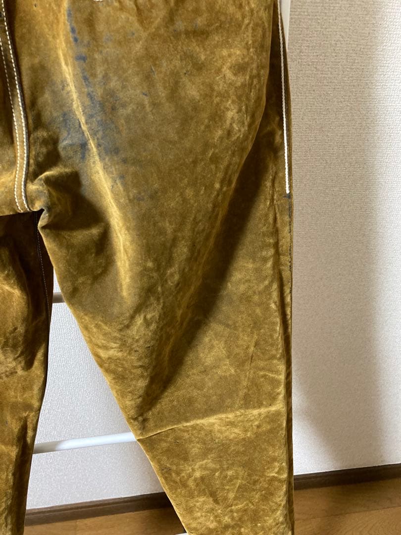 ミナペルホネンfeteフロッキー加工デニム38