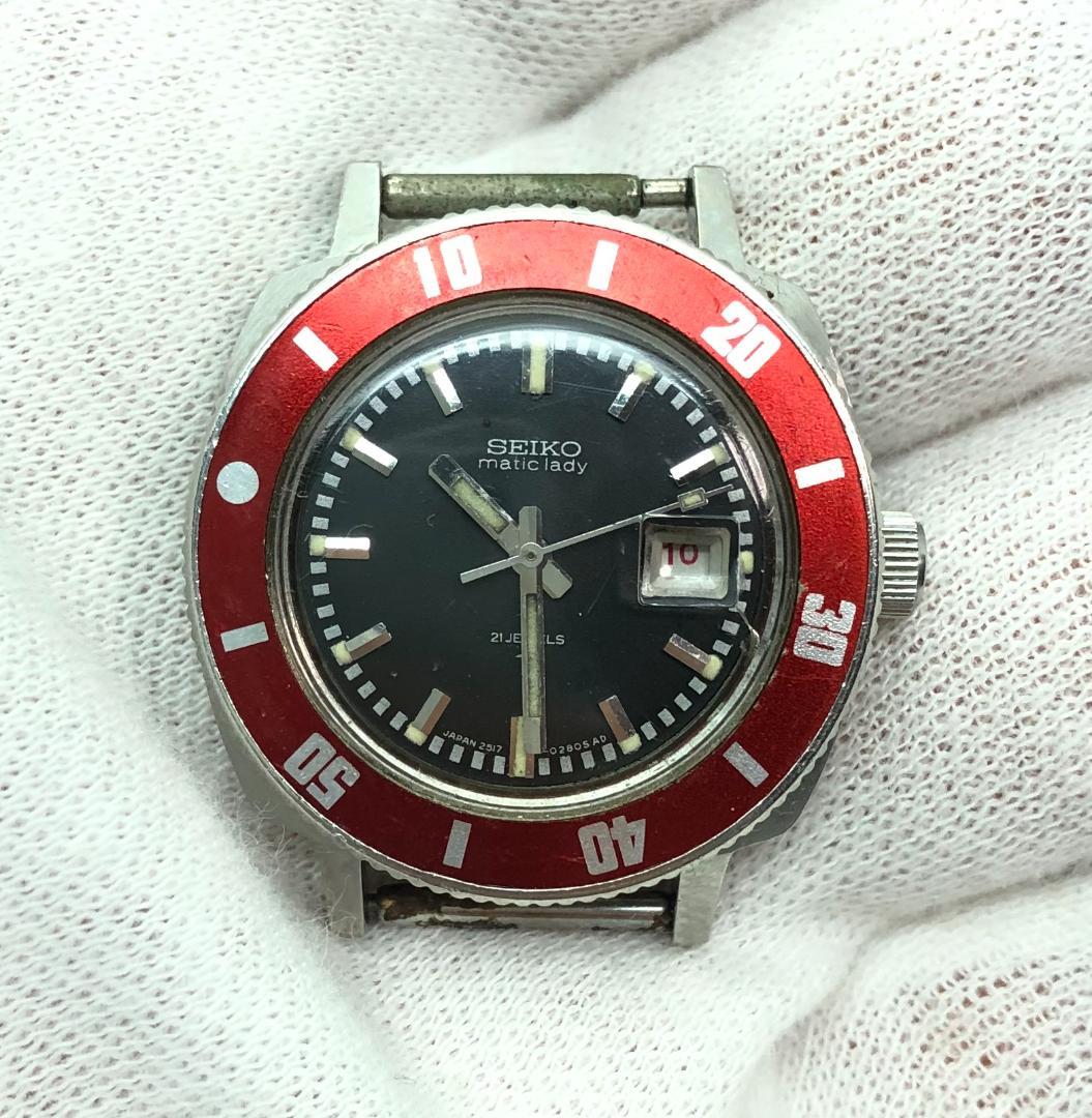 SEIKO セイコー　2517-3270　matic lady　自動巻き　稼働