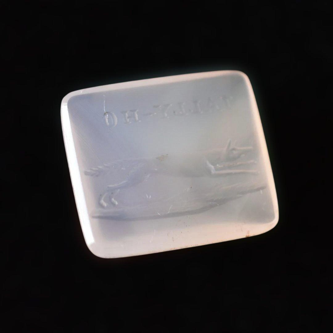 アンティーク キツネ/FOXのカルセドニーインタリオ ルース/裸石