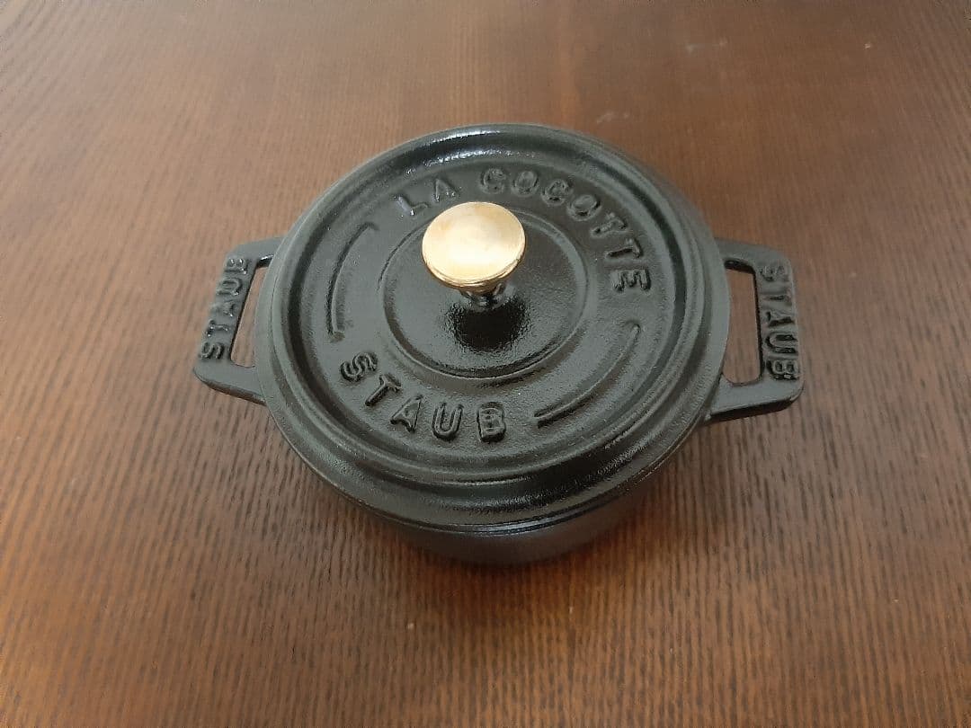 日向ぼっこ　STAUB ミニ　ピコ ココット ラウンド 小型 2個