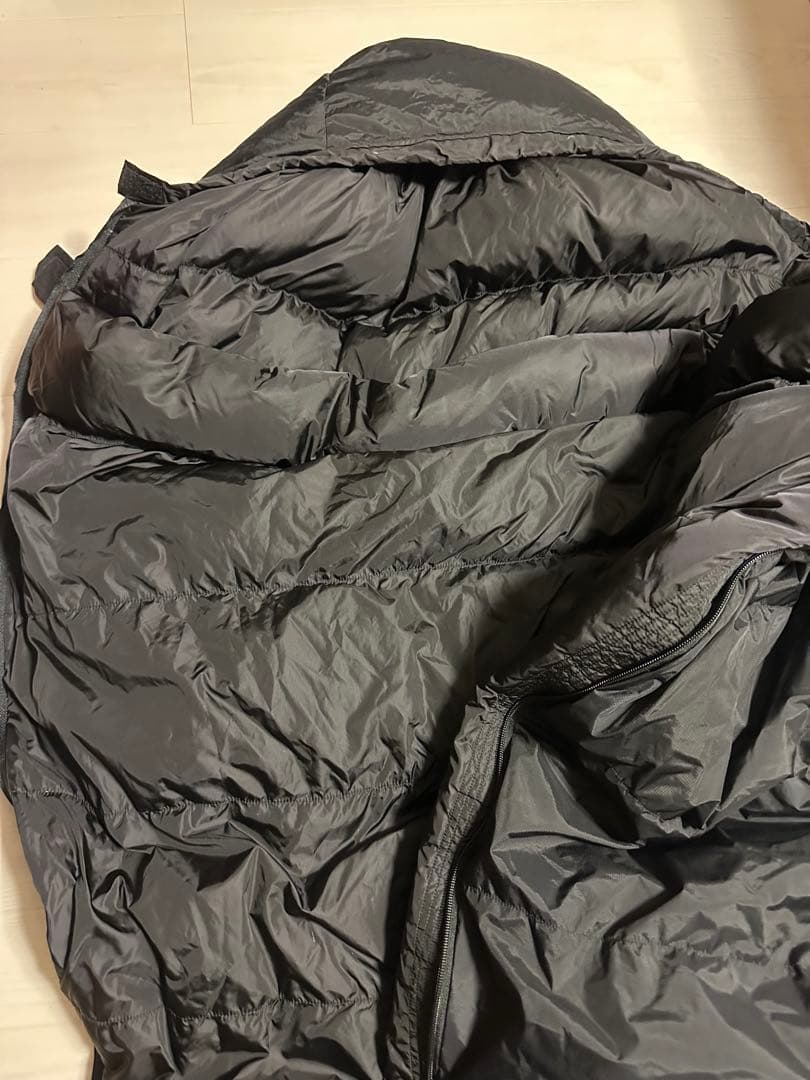 NANGA ナンガ　オーロラ750DX ロング　オールブラック　美品