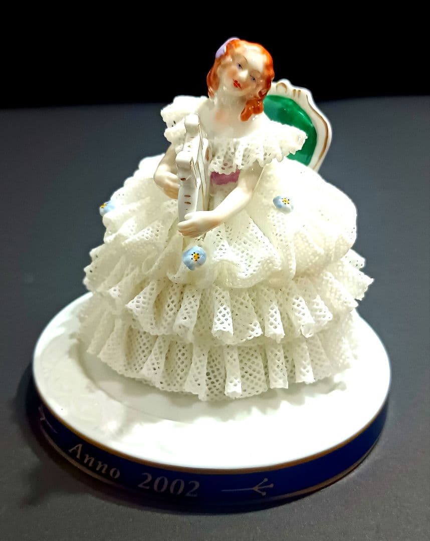 【新品、ケース付き】Thuringian フィギュリン 2002年 限定