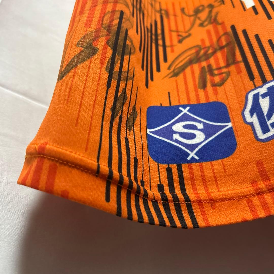 希少　ヴィアティン三重 JFLユニフォーム 選手サイン入り　サイズS