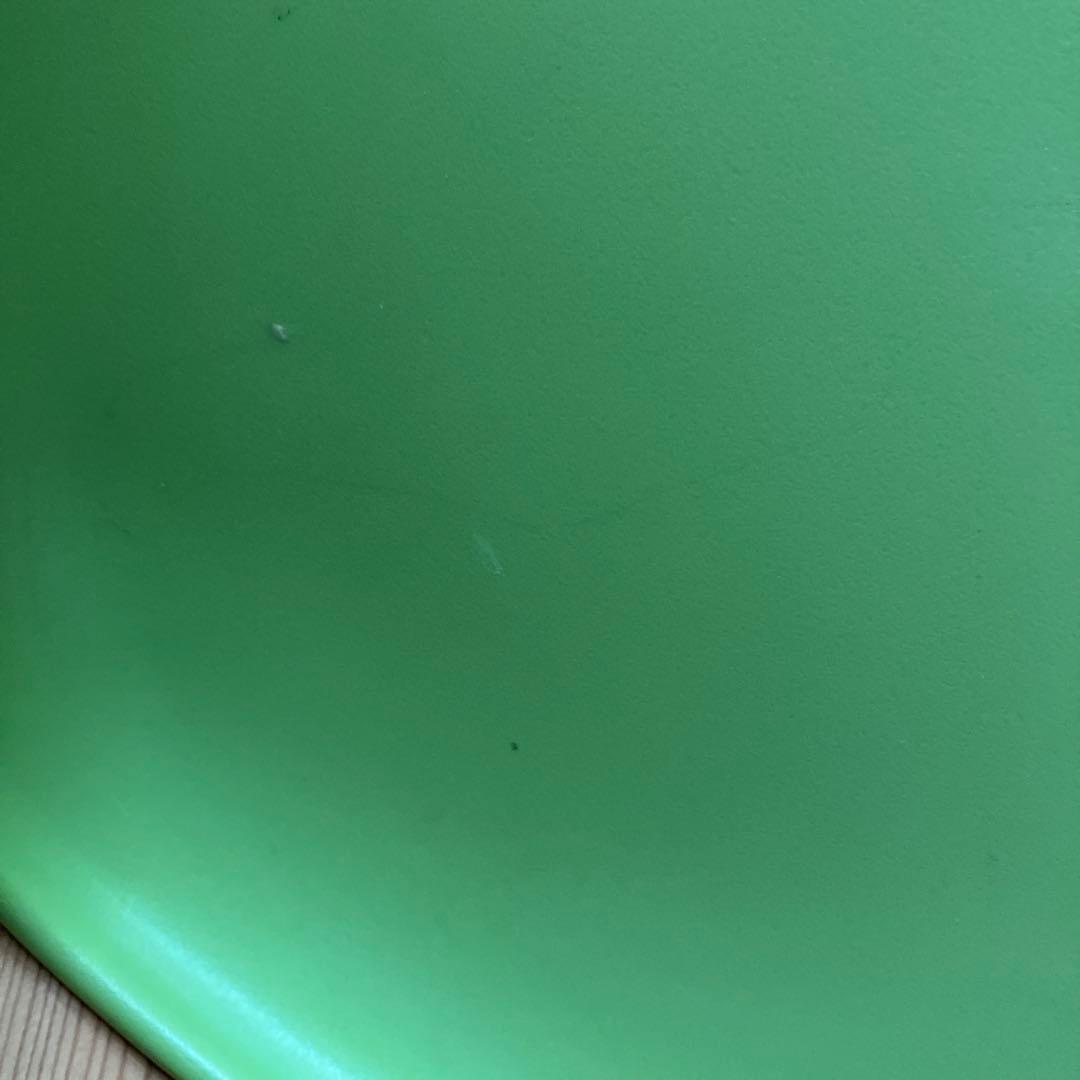 ハーマンミラー　イームズ　リプロダクト　プラスチックシェルアームチェア　黄緑