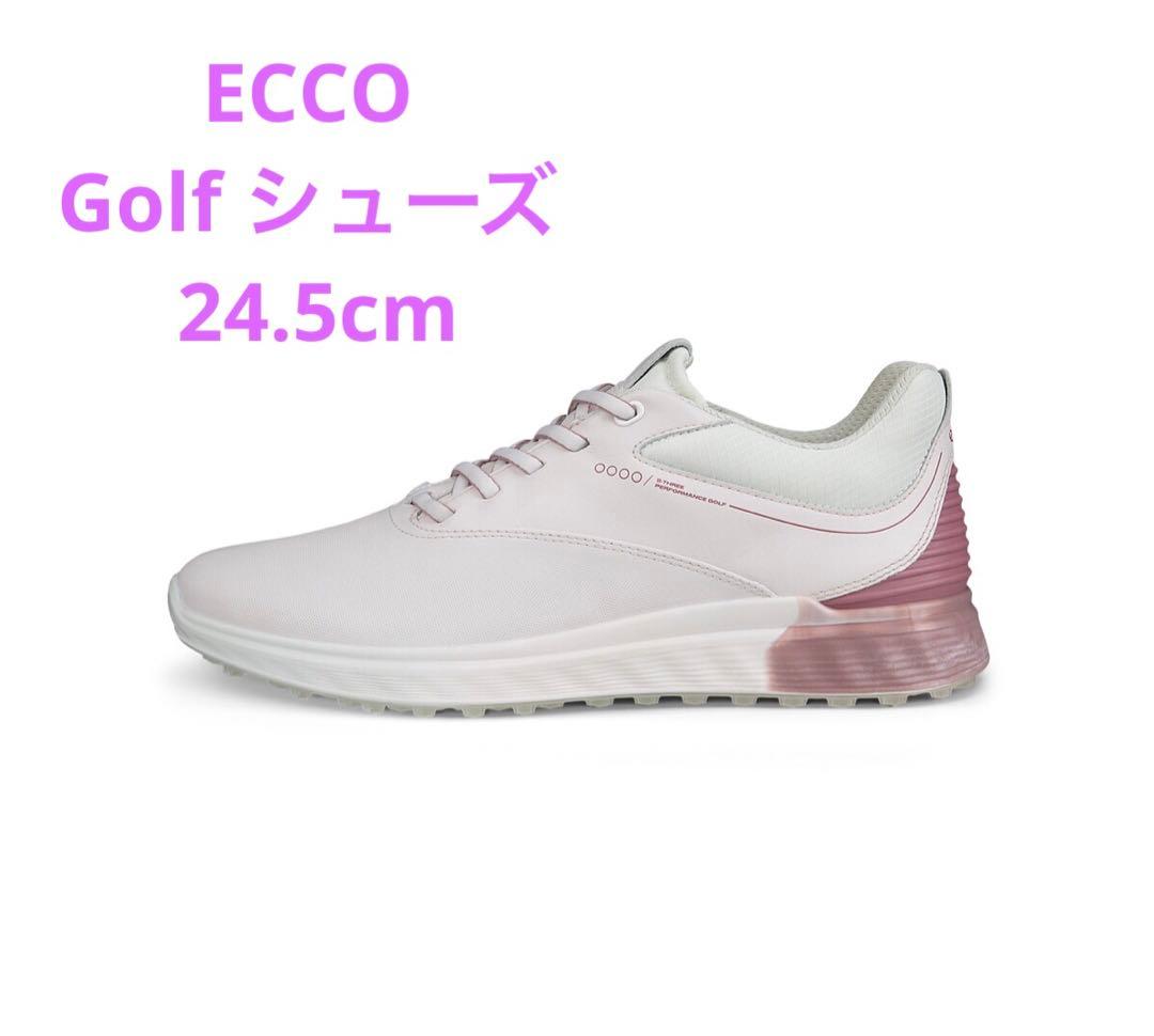 ECCO Golf S Threeウィメンズ レザーGoreTexゴルフシューズ