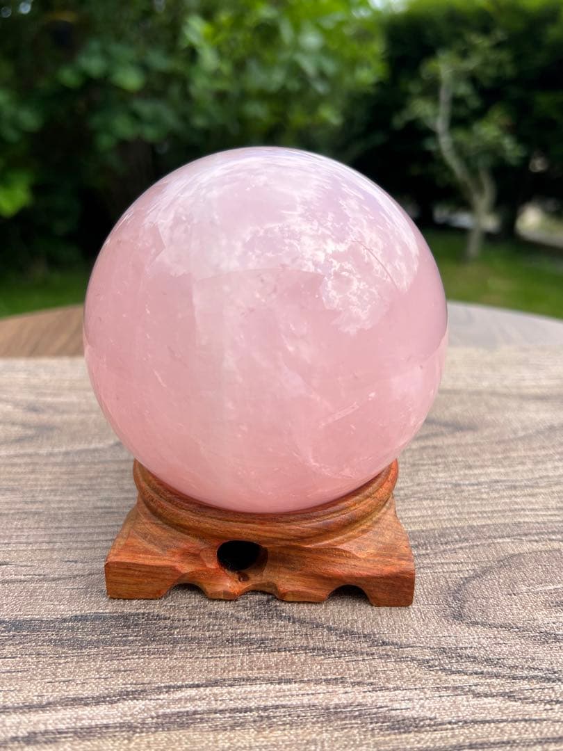 242 ローズクォーツ丸玉