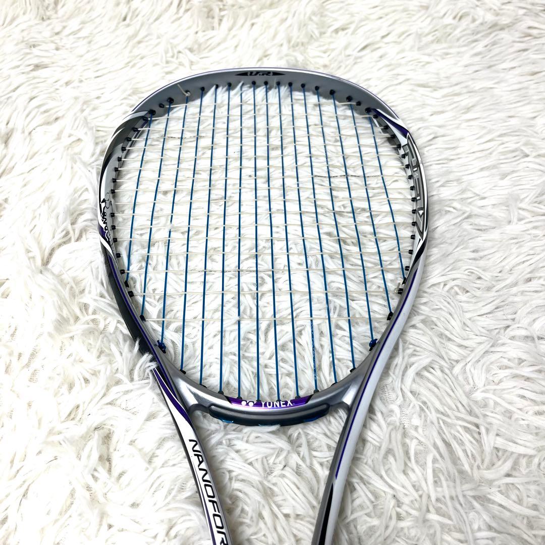【極美品】 ヨネックス ナノフォース8v REV UL1 ソフトテニスラケット