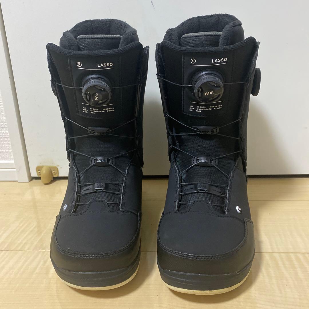 【超美品_即日発送】 スノボブーツRIDE LASSO 29cm23-24モデル