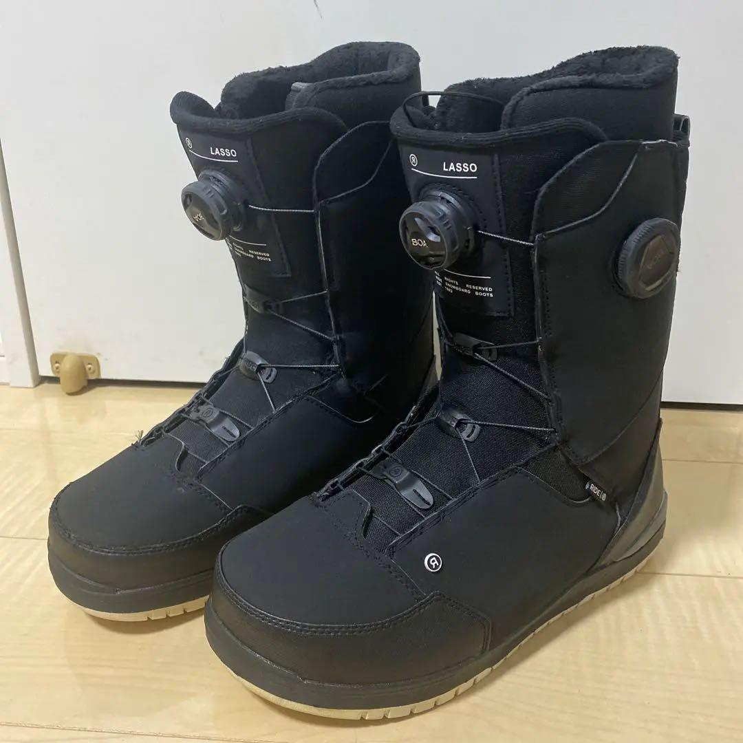【超美品_即日発送】 スノボブーツRIDE LASSO 29cm23-24モデル