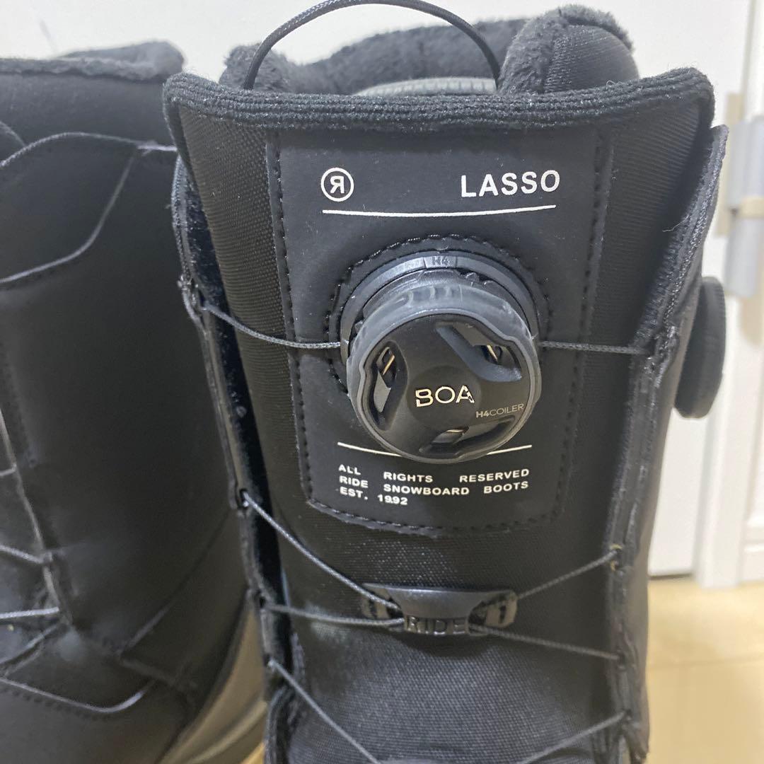 【超美品_即日発送】 スノボブーツRIDE LASSO 29cm23-24モデル