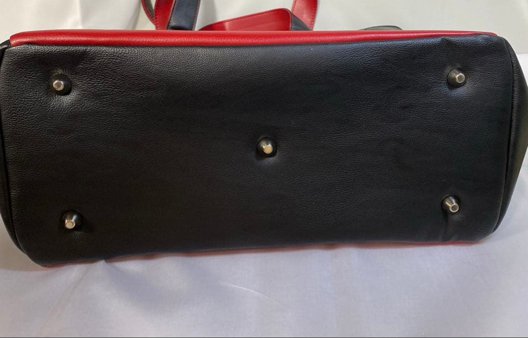 未使用品 Maserati マセラティ ゴルフ トートバッグ 黒×レッド