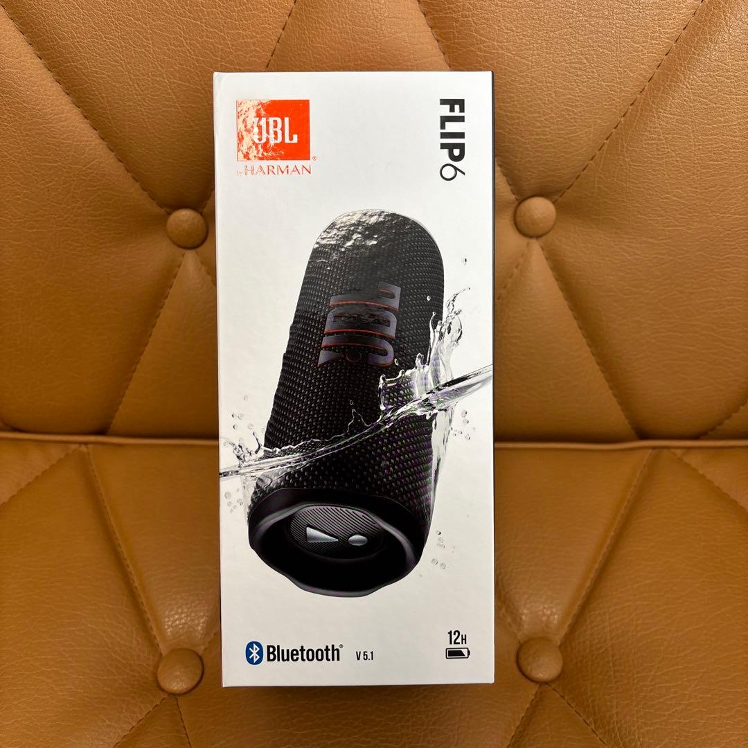JBL FLIP6 BLK黒Bluetooth スピーカー 動作確認済み