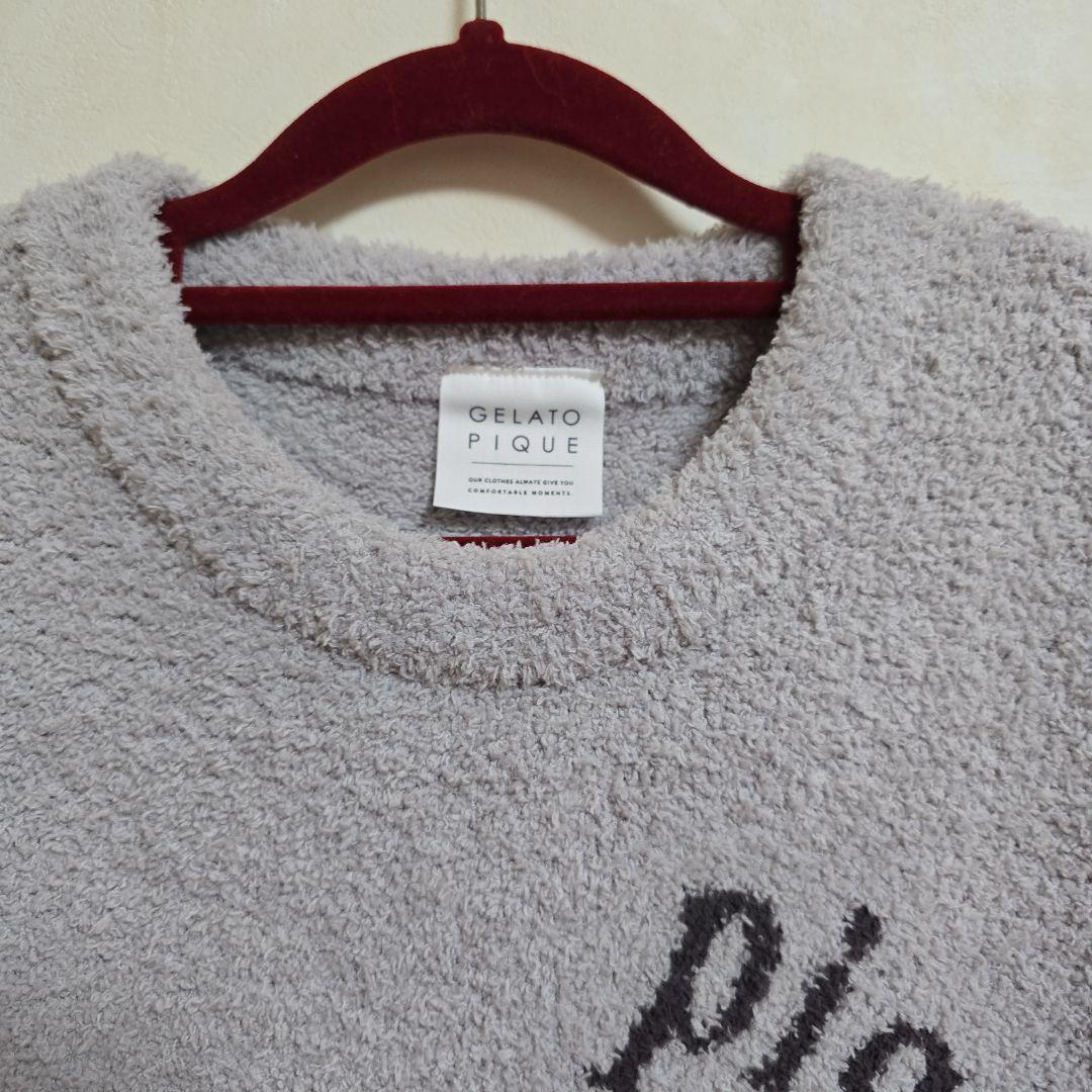 新品 ジェラートピケ ポメラニアン パウダーDOG3柄ジャガードプルオーバー