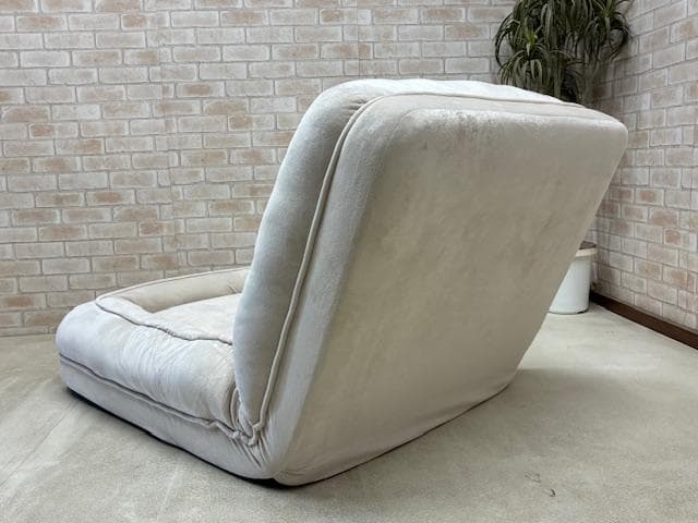 ソファ　１人掛け　ソファーベッド　座椅子　ベージュ　新品