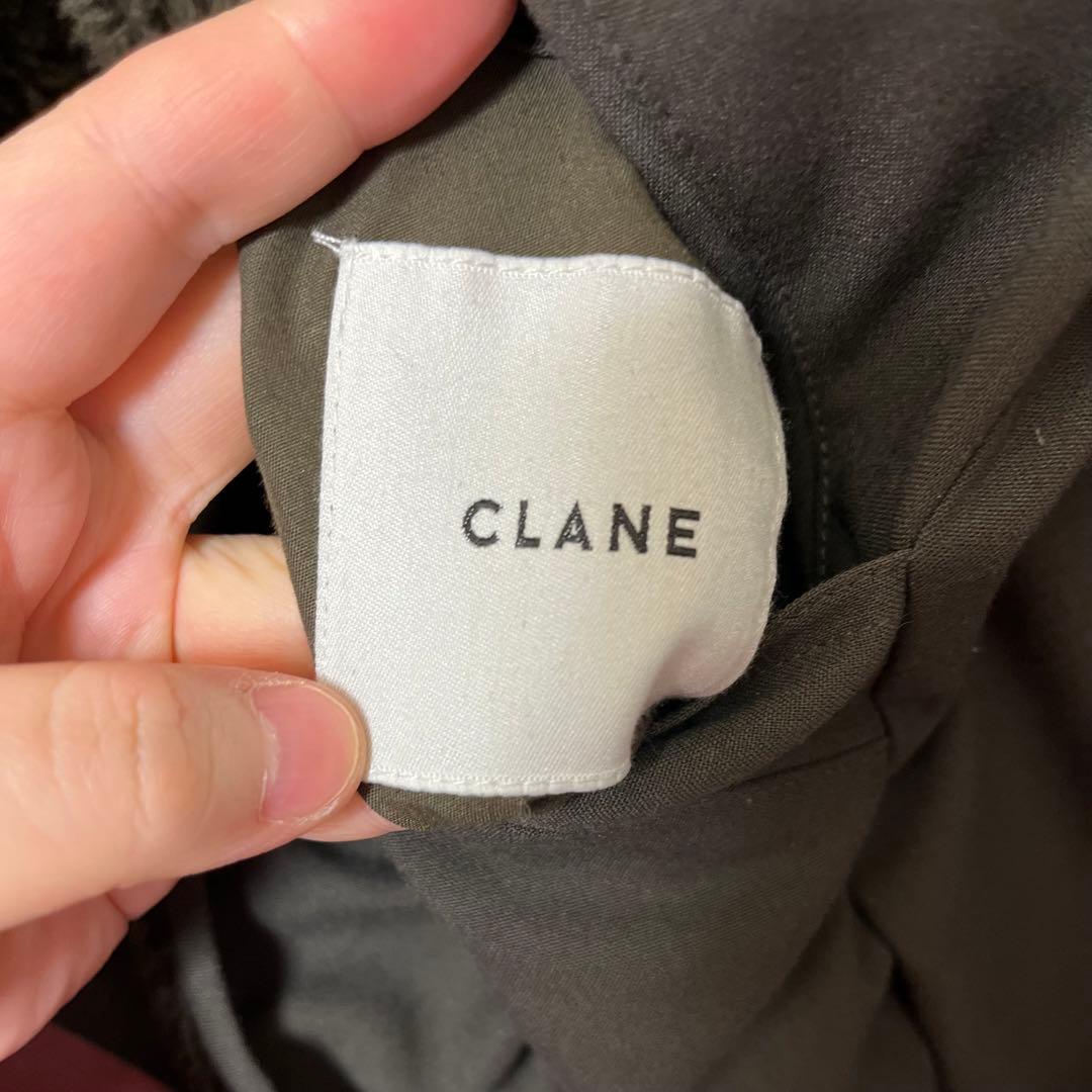 CLANE クラネ　2WAYリバーシブル　ミリタリー　ロングボアコート　ブラウン
