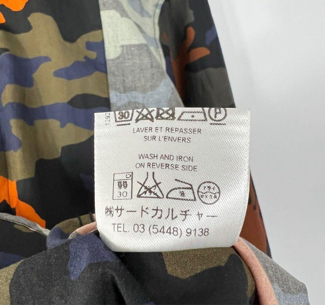 14ss GIVENCHY リカルドティッシ 期 迷彩 シャツ ミリタリー 38
