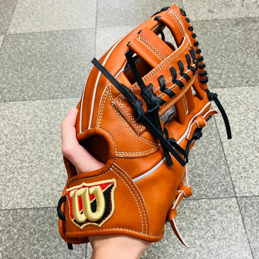 ウィルソン　WBW102898　硬式　内野手用　DL型　高校野球対応　仕上げ加工
