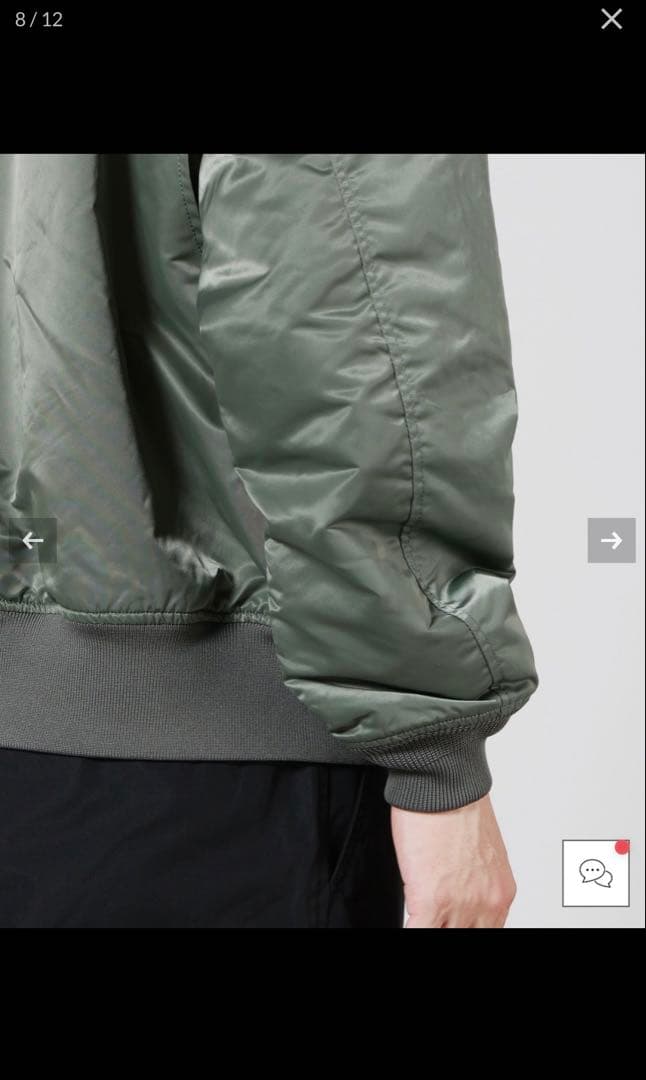 HYKE TYPE CWU-45/P JACKET オリーブ サイズ5