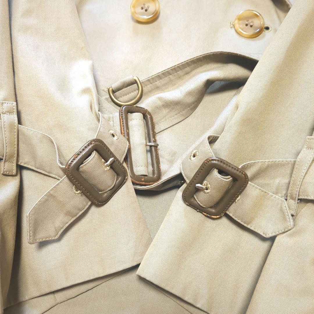 【美品】バーバリー　マキシ丈　ノバチェック　トレンチコート　メンズ