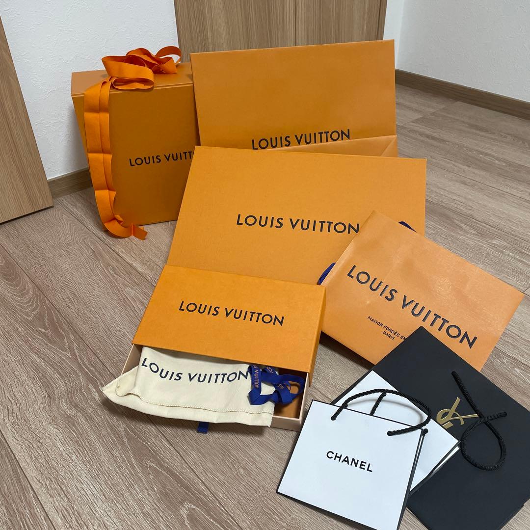 LOUIS VUITTON 空箱 紙袋セット5点セット＋ミニ紙袋CHANEL