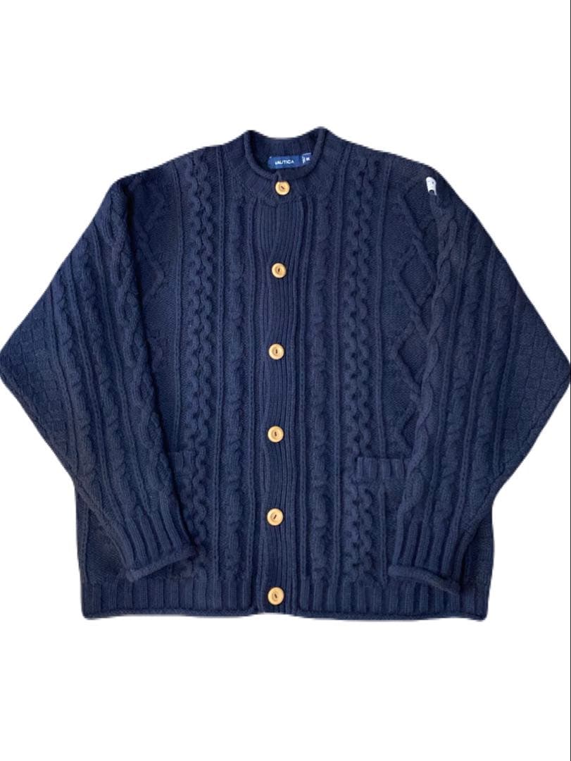 【即完売モデル】NAUTICA FishermanCardigan サイズXXL
