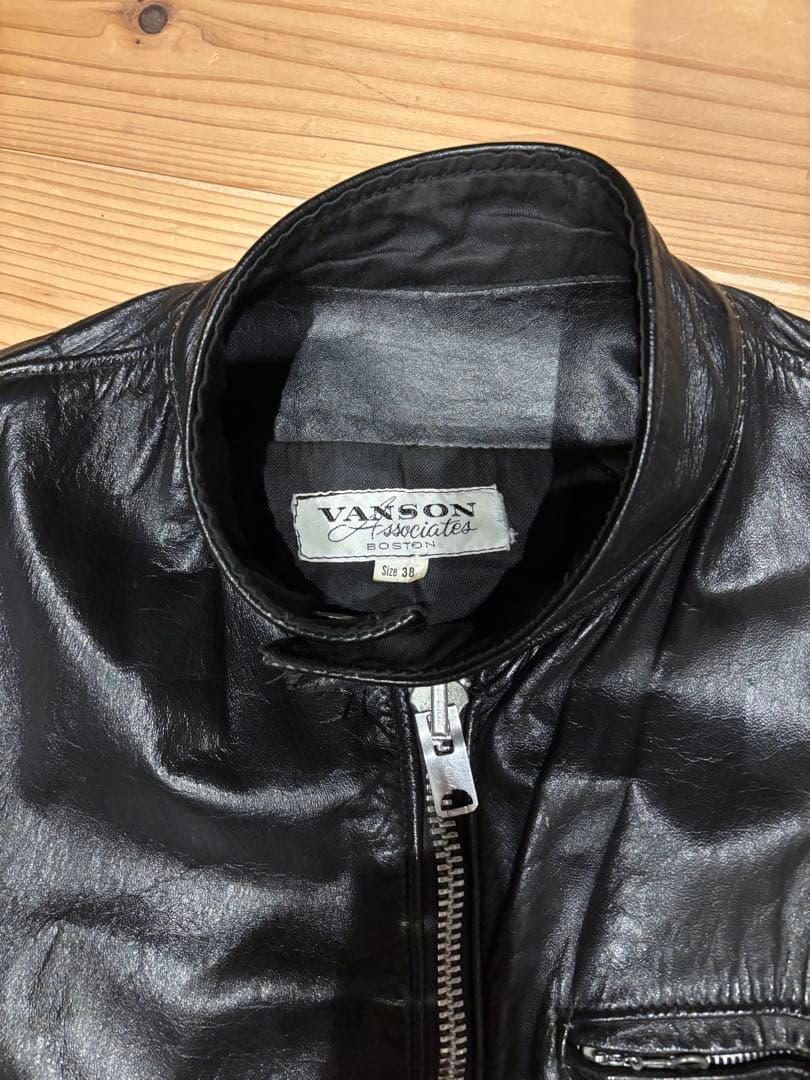 vanson バンソン　シングル　ライダース　ヴィンテージ　70s schott