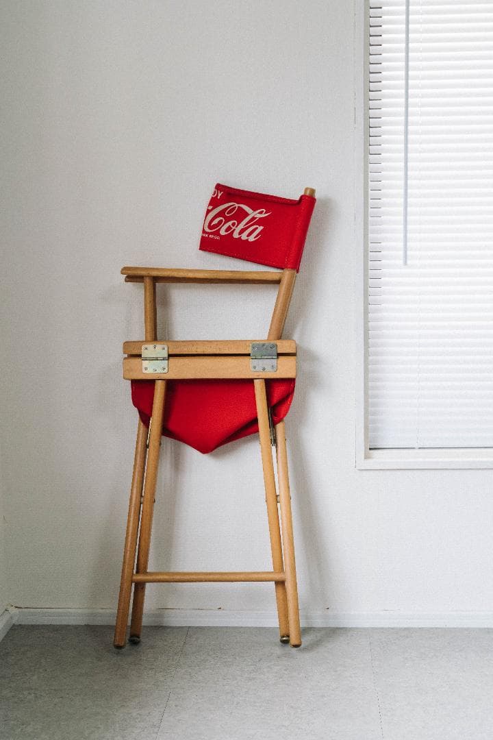 90's 非売品 coca-cola ディレクターズチェア ヴィンテージ レトロ