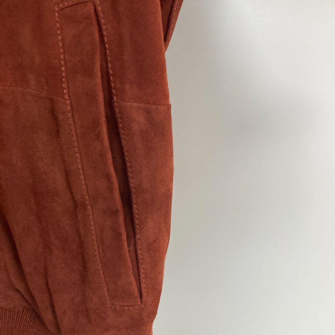 春！極美品 J.PRESS ゴートスエード レザー ブルゾン L ヴァルスター