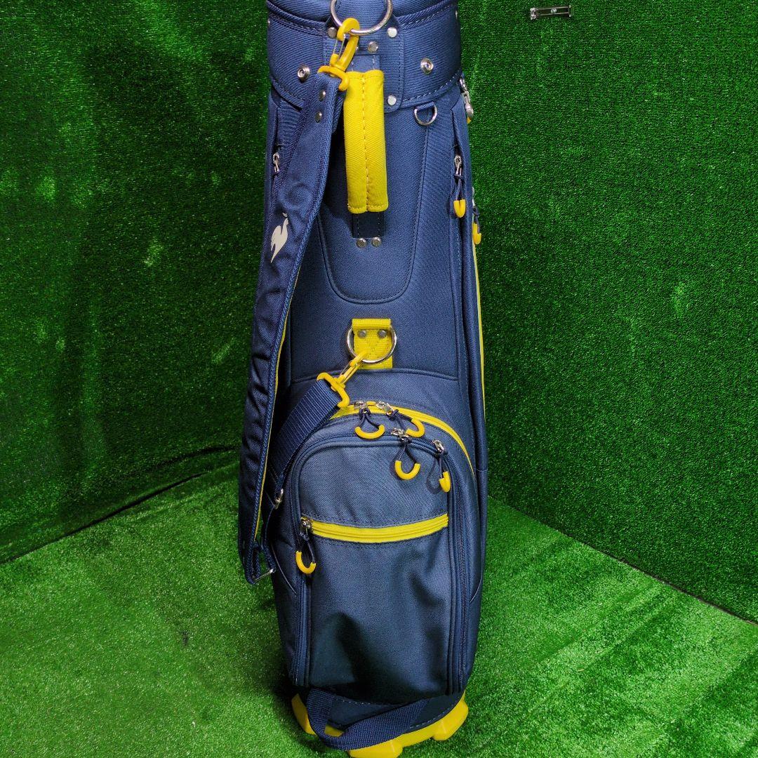 レディース【美品】LE COQ SPORTIF ゴルフバッグ キャディバッグ